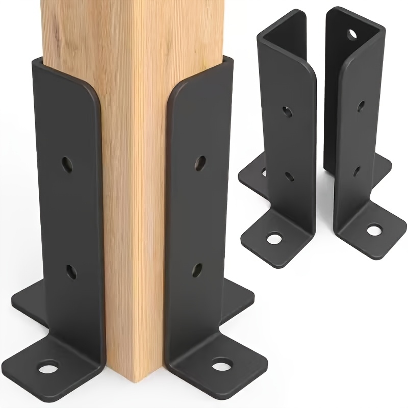 Woodworking Hatchet - 2pcs Adjustable Deck Post Anchor Bracke