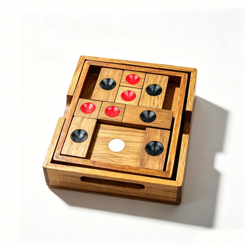 Woodworking Game - Classical HuaRongDao Puzzle Sliding Block Puzzles