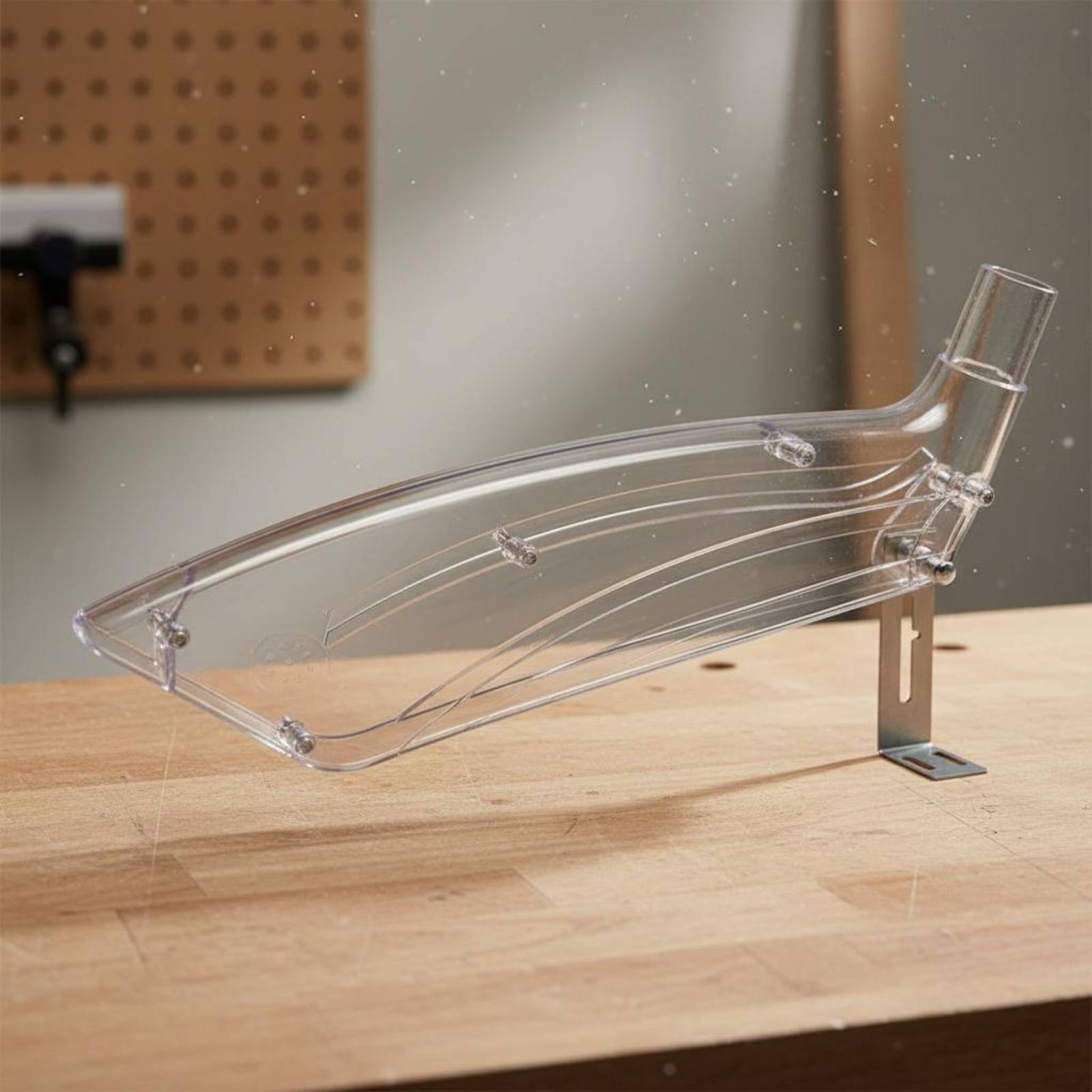 Woodworking Shop - Transparent Saw Blade Guard Easy Installation