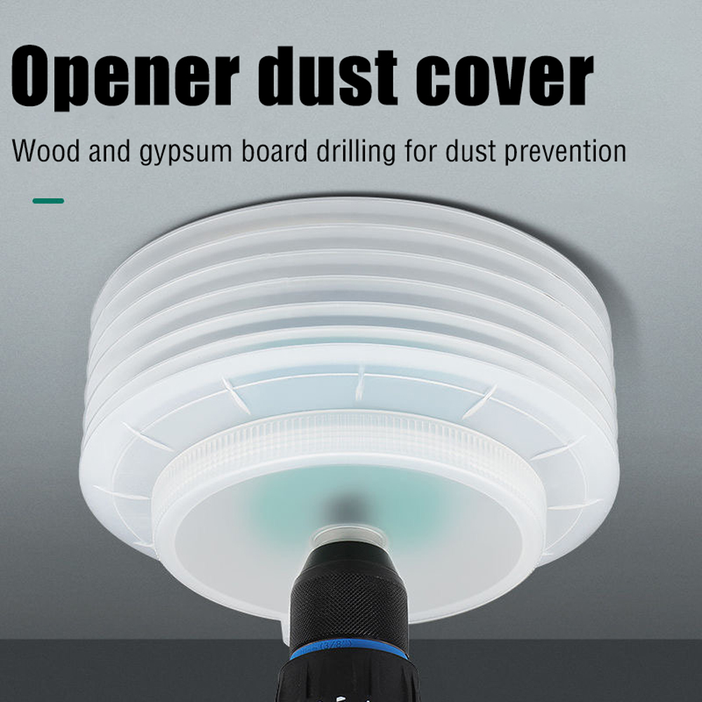 Woodworking Face Shield - Hole Opener Dust Cover, Telescopic Shield