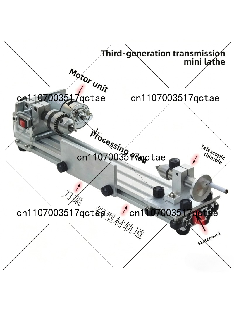 Multifunctional Micro Lathe Ad - đánh giá và giá Woodworking Lathe Chuck