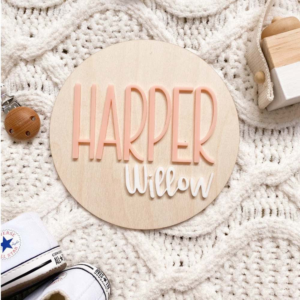 Personalised Birth Announcemen - đánh giá và giá Woodworking Jobs
