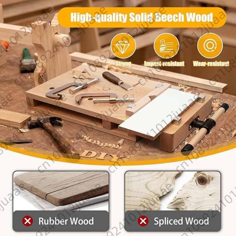 Hardwood Bench Desktop Woodwor - đánh giá và giá Woodworking Vise