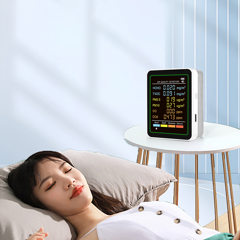 6in1 Air Quality Detector Test - đánh giá và giá Woodworking App