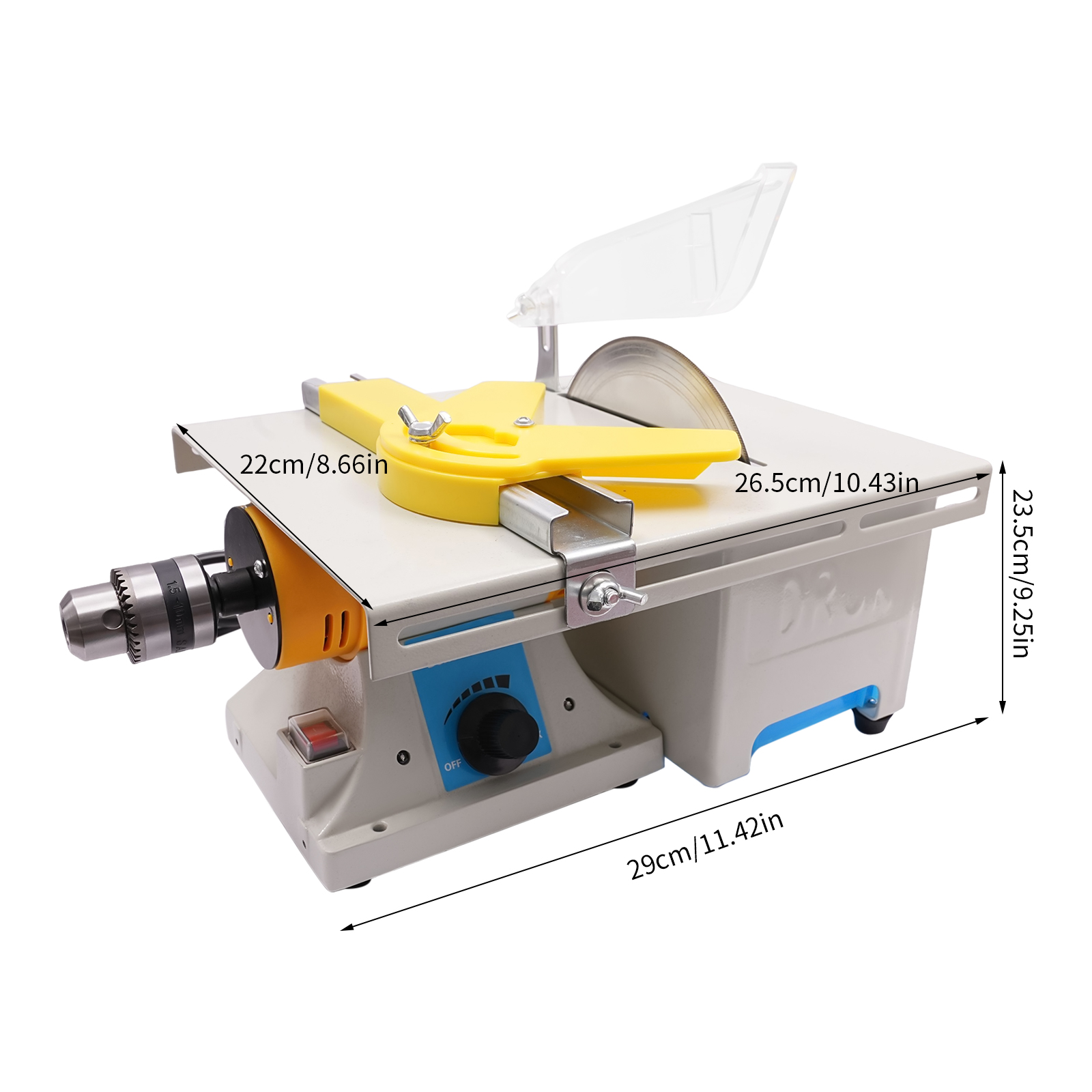 750W Table Saw, Multi-function - đánh giá và giá Woodworking Face Shield