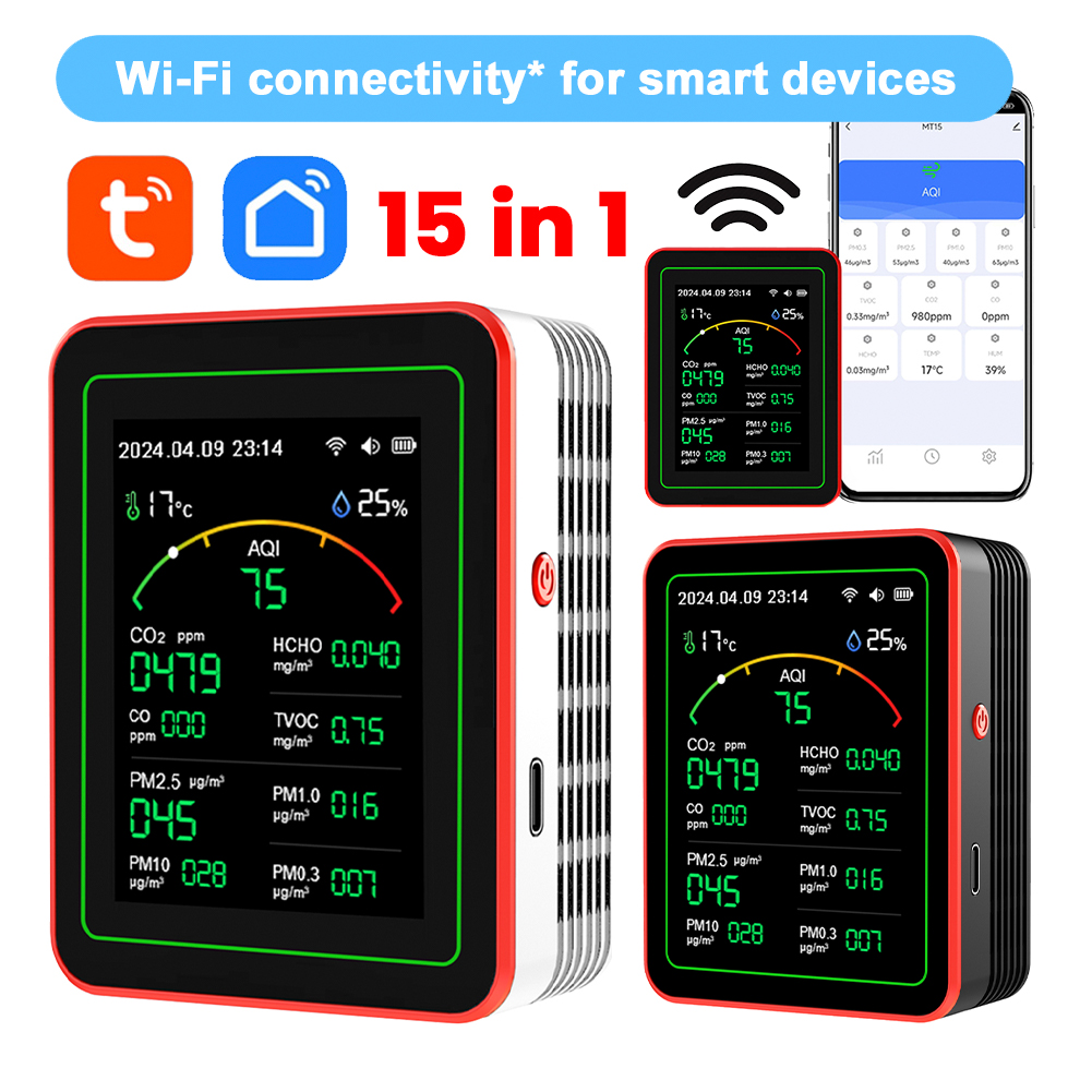Tuya WiFi 15-in-1 Household CO - đánh giá và giá Woodworking App