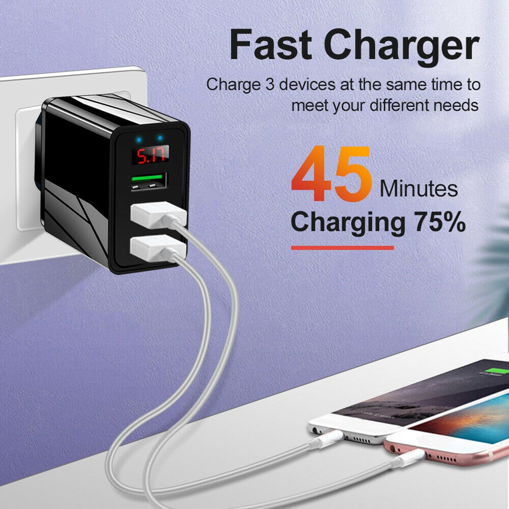 QC 3.0 Fast Quick Charger with - đánh giá và giá Woodworking Qc