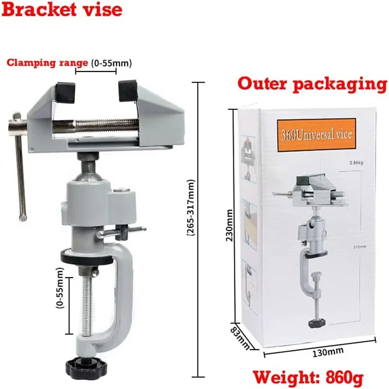 Multifunctional Aluminum Alloy - đánh giá và giá Woodworking Vise