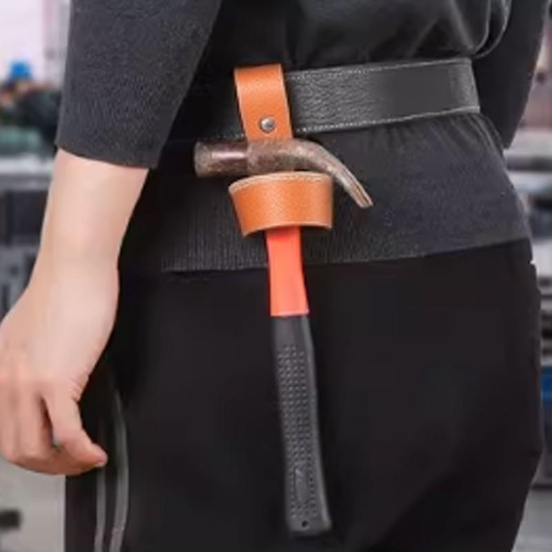Người giữ búa bằng da giả với  - đánh giá và giá Woodworking Hatchet