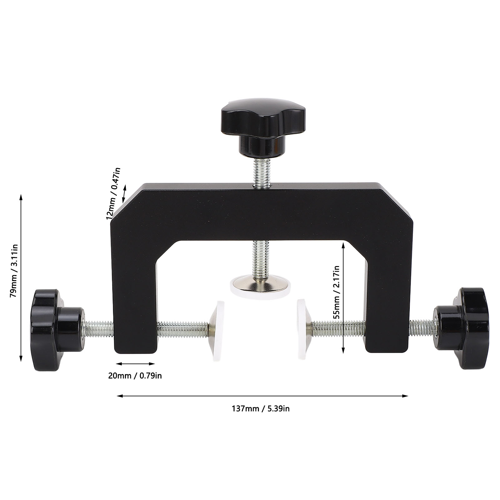 3 Way G Clamp Aluminium Alloy  - đánh giá và giá Woodworking Vise