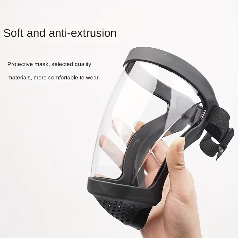 with Adjustable Buckle -Heat-R - đánh giá và giá Woodworking Face Shield