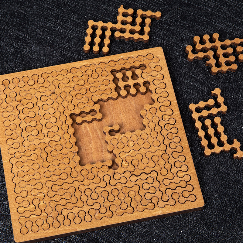 Impossible Wooden Puzzle IQ Pu - đánh giá và giá Woodworking Game