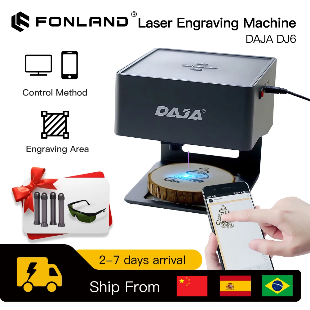 DAJA Laser Engraver CNC DIY DJ - đánh giá và giá Woodworking Veneer Cutter