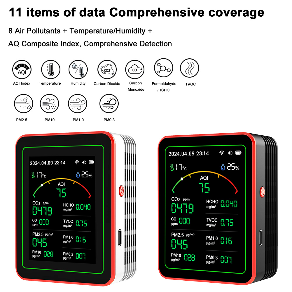 15-in-1 WiFi Smart Air Quality - đánh giá và giá Woodworking App