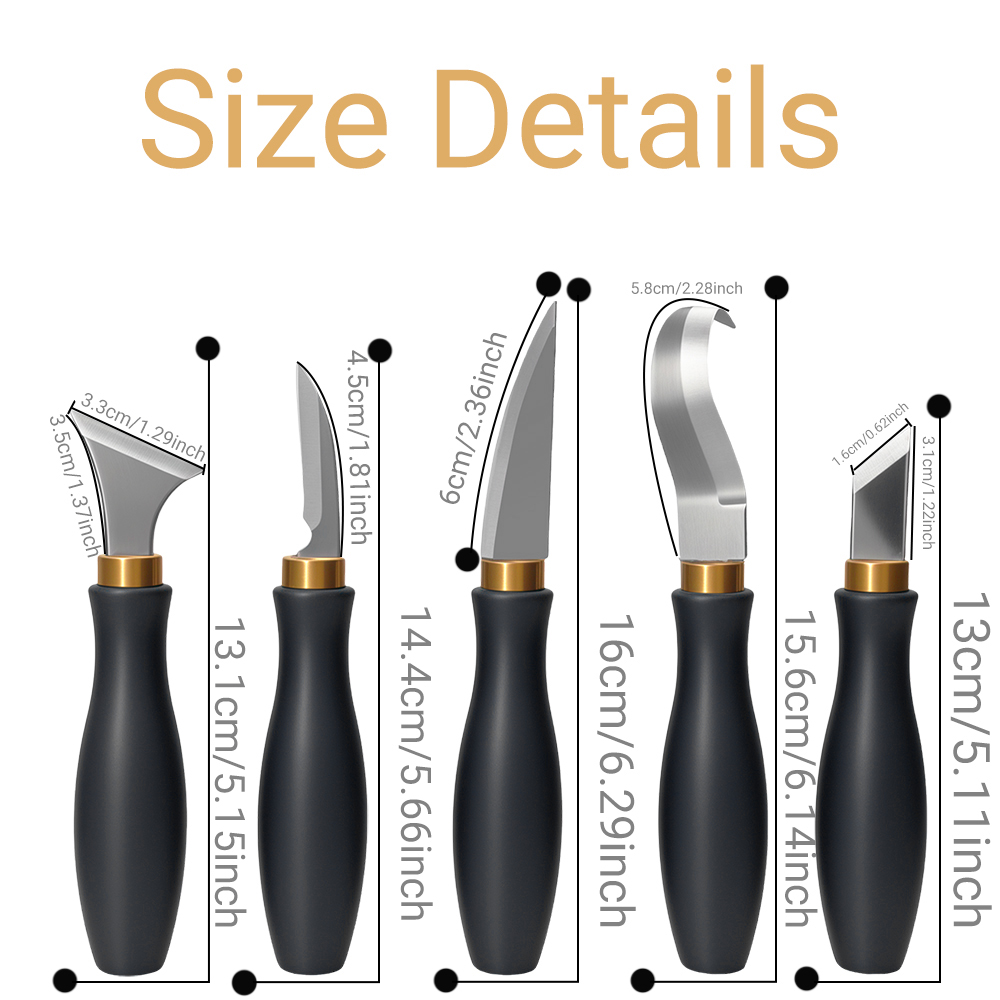 5pcs wood carving tools for be - đánh giá và giá Woodworking Jobs