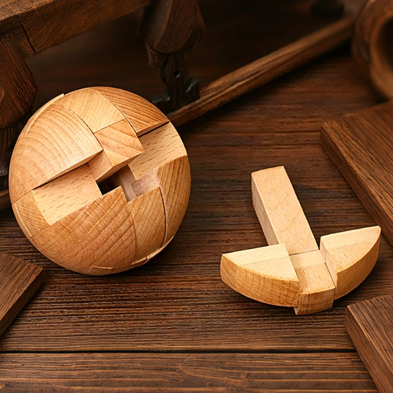 Classic Wooden Puzzle Ball Mag - đánh giá và giá Woodworking Game