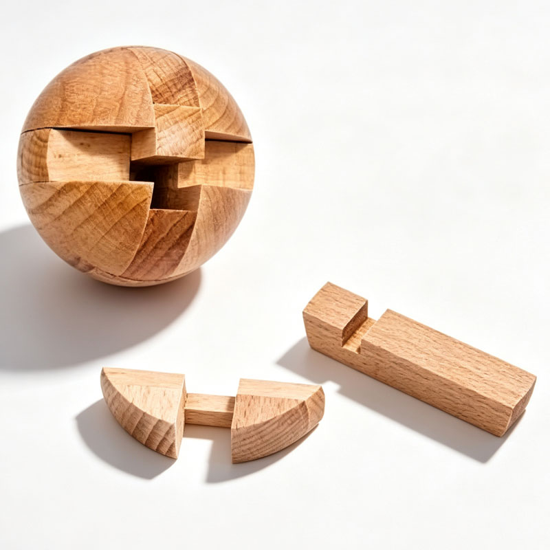Classic Wooden Puzzle Ball Mag - đánh giá và giá Woodworking Game
