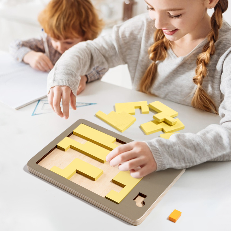 Wooden Geometric Puzzles Chall - đánh giá và giá Woodworking Game