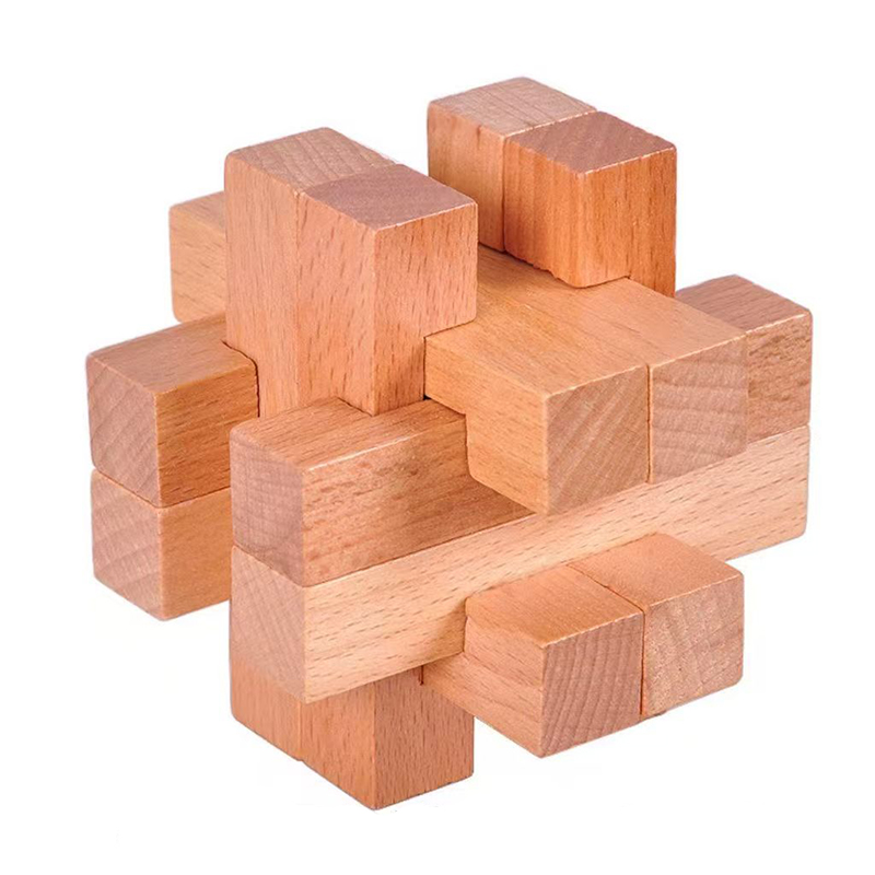 Wooden Brain Teaser for Adults - đánh giá và giá Woodworking Game